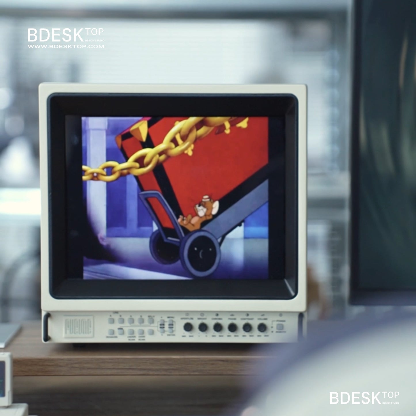 Bdesktop Retro Portable Monitor – 8.9"/9.7"/11" Secondary Display for Gaming & PC